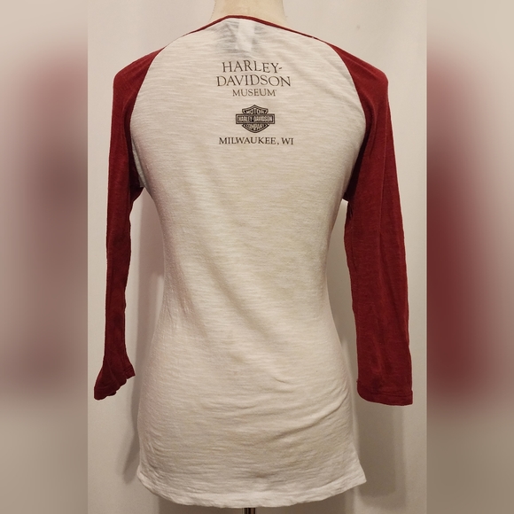 Harley-Davidson 3/4 sleeve tee - Picture 3 of 5